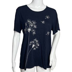 Banana Republic dandelion SUPER SOFT t-shirt, great condition, navy size small